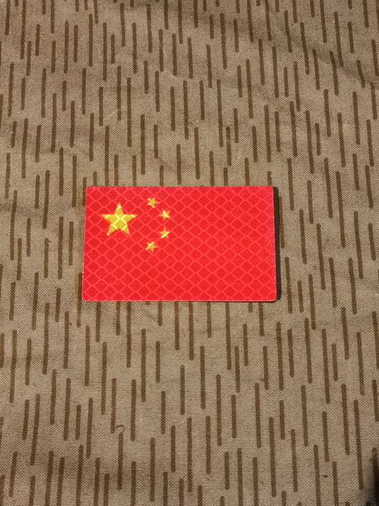 Patch People's Republic of China / Reflective Flag Velcro