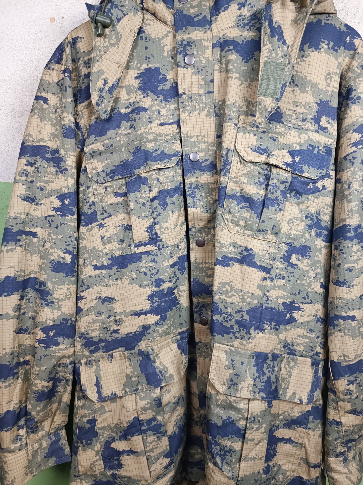 Turkish Digi-Blue Airforce Parka