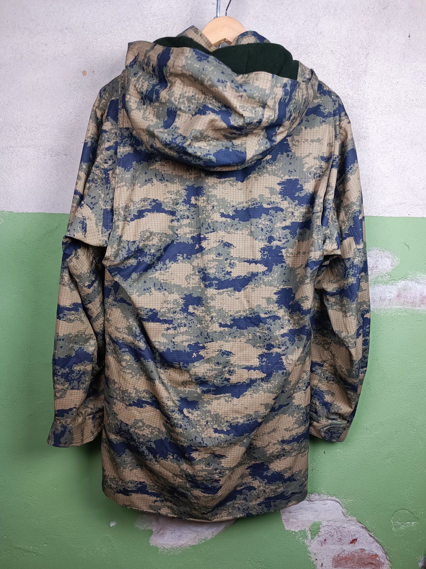 Turkish Digi-Blue Airforce Parka