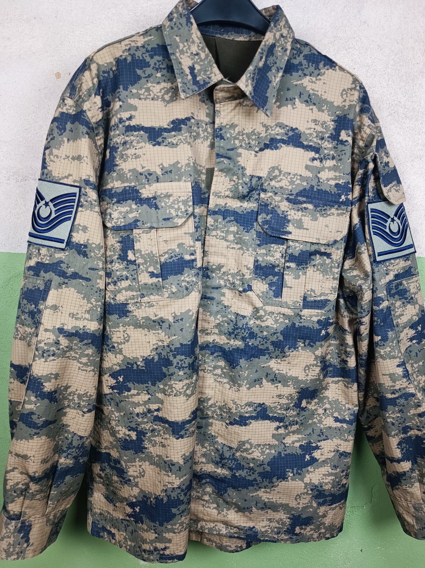 Turkish blue airforce jacket