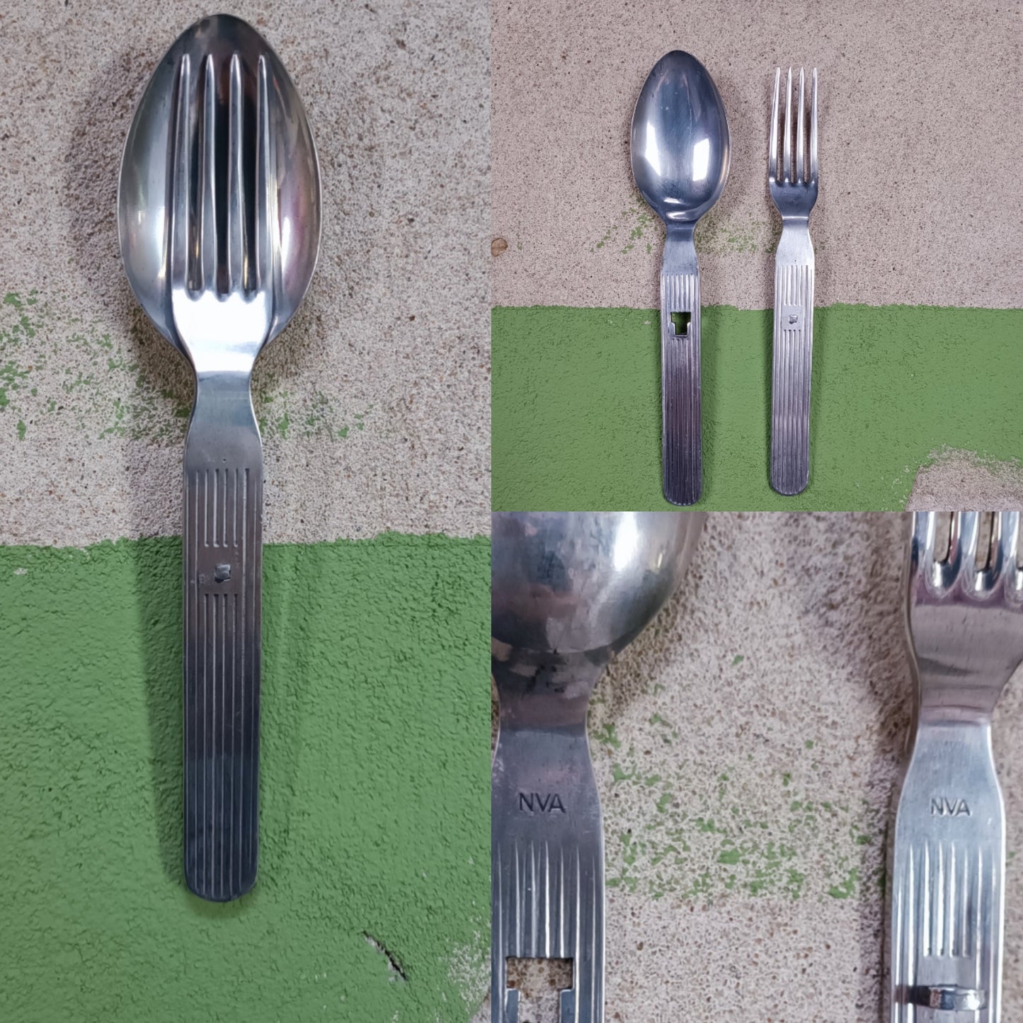 DDR NVA National Volk Armee Field Utensils