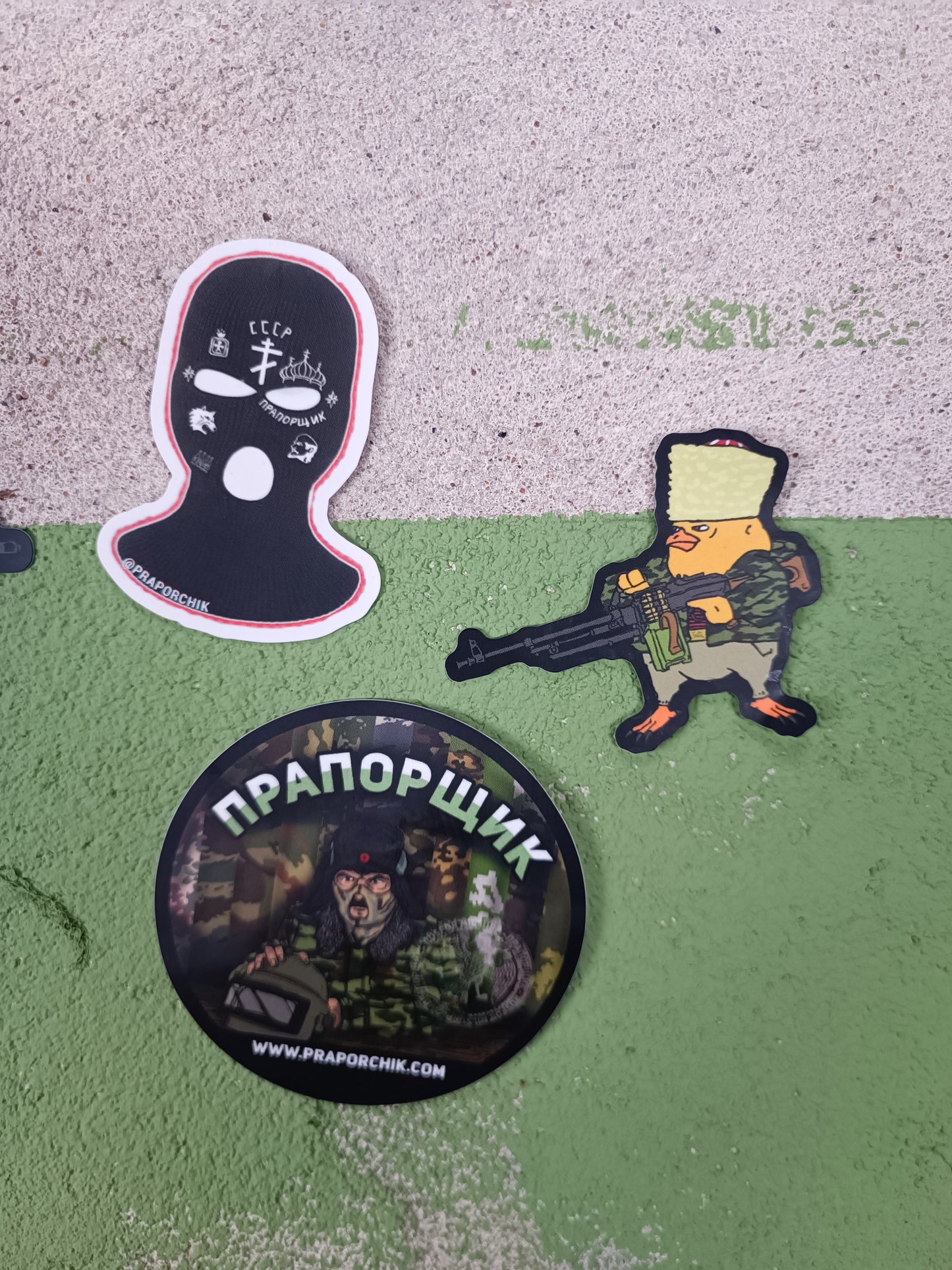 Praporchik Sticker Set (5 pieces)