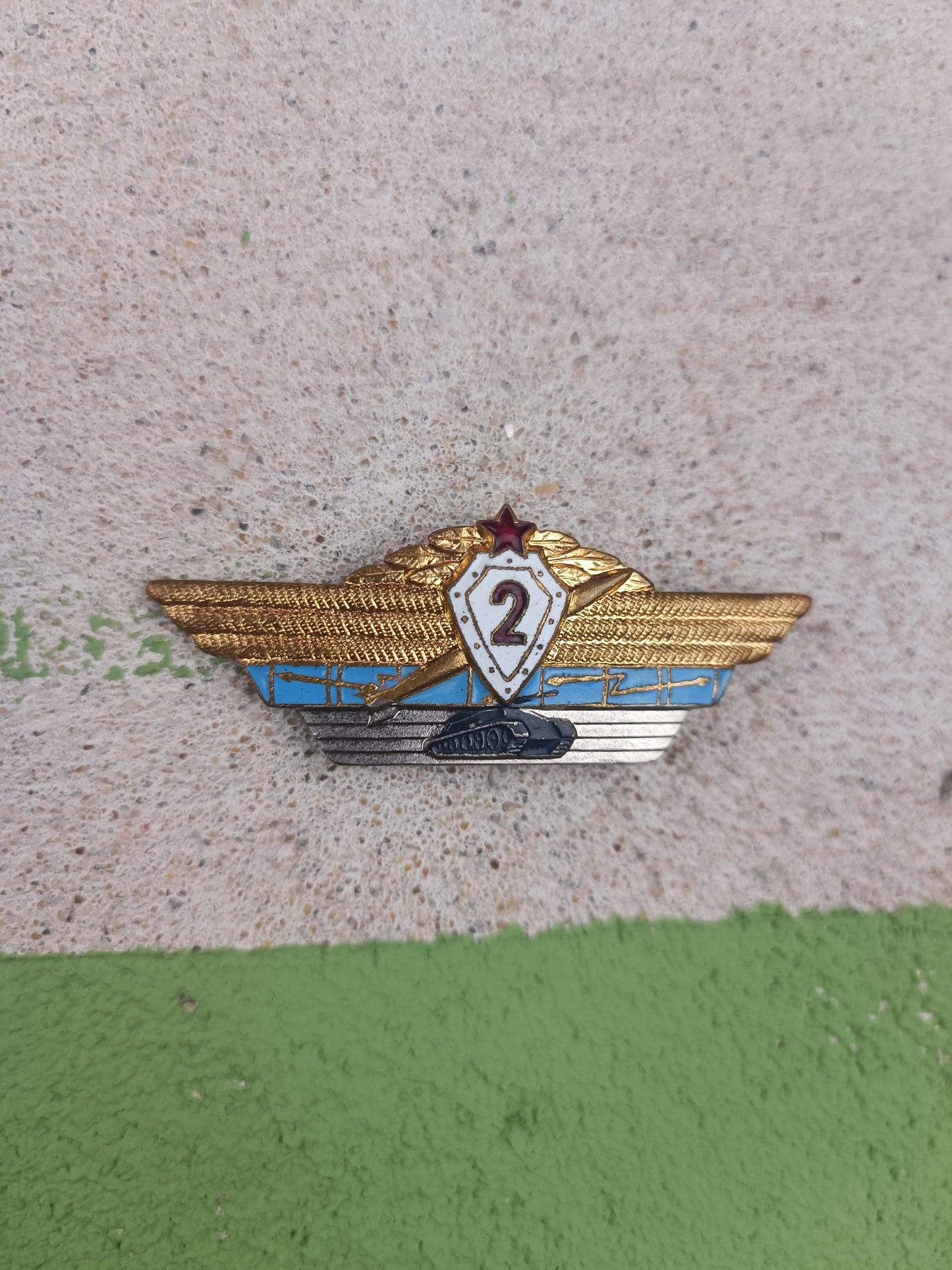 USSR Tankman officer 2rd level of qualification award