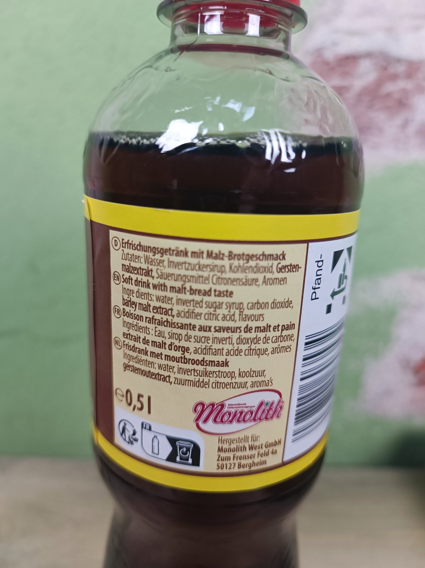 0,5L Russian Kvass ( EU ONLY!)