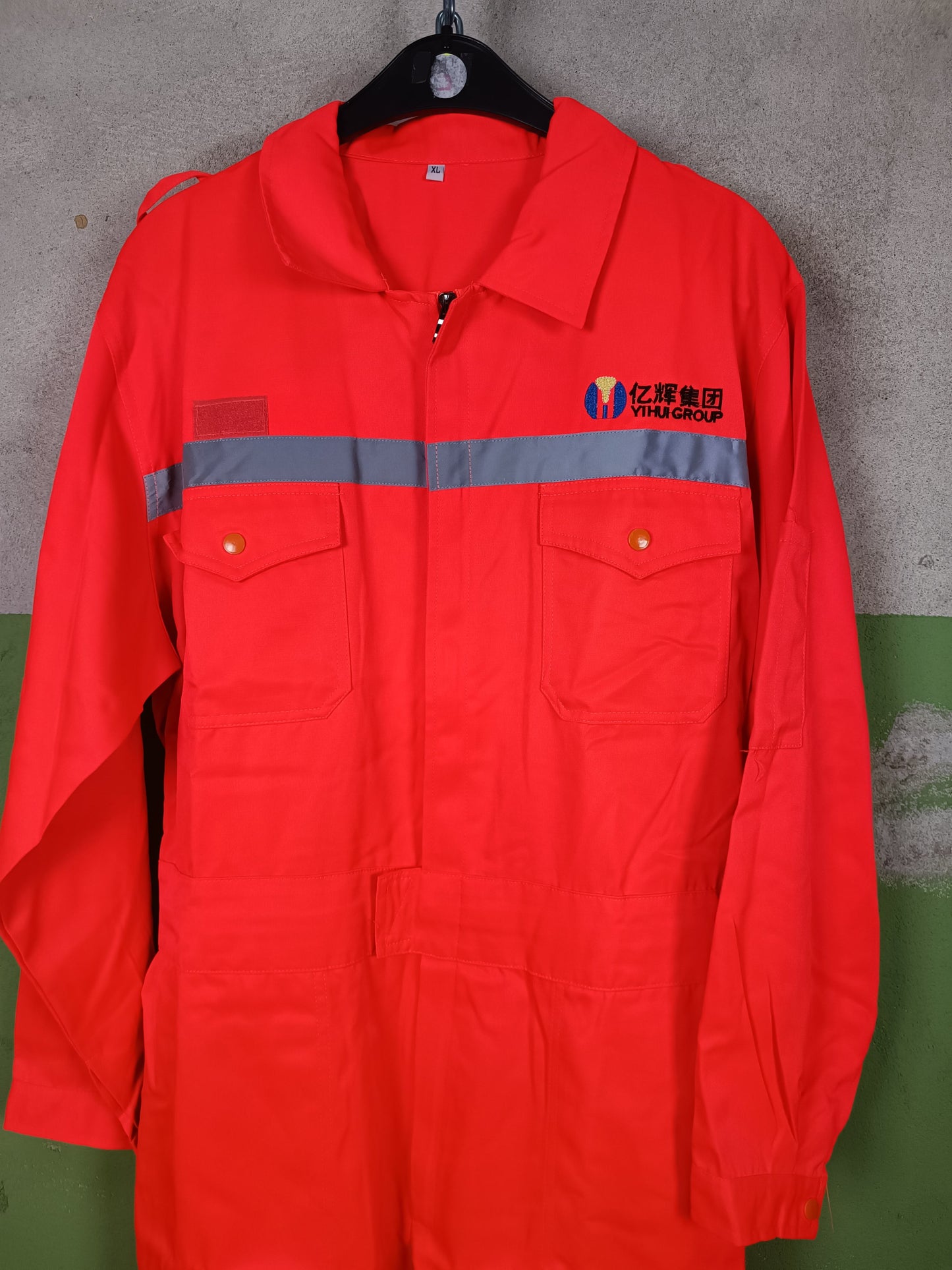 Chinese Yihui Group Transport Carrier High Visibility Coverall XL