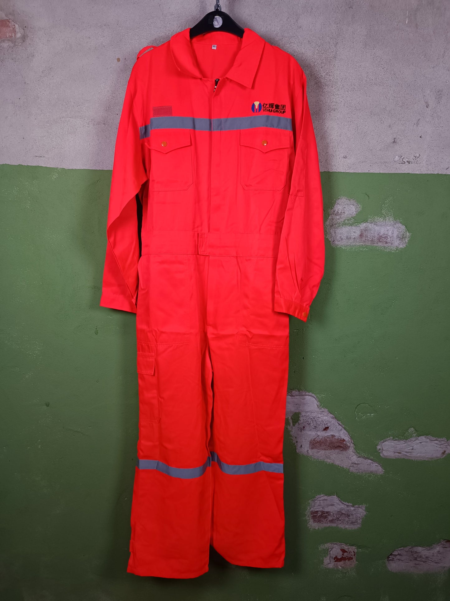 Chinese Yihui Group Transport Carrier High Visibility Coverall XL