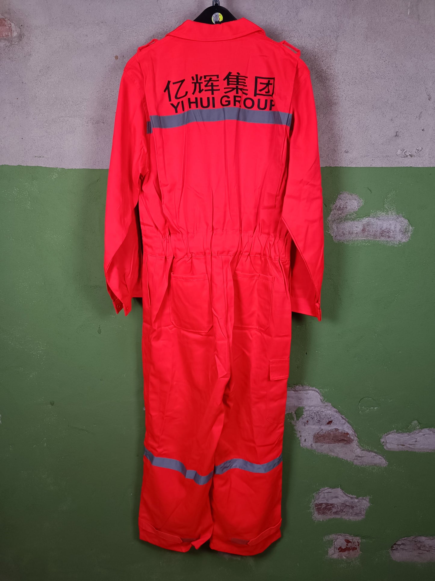 Chinese Yihui Group Transport Carrier High Visibility Coverall XL