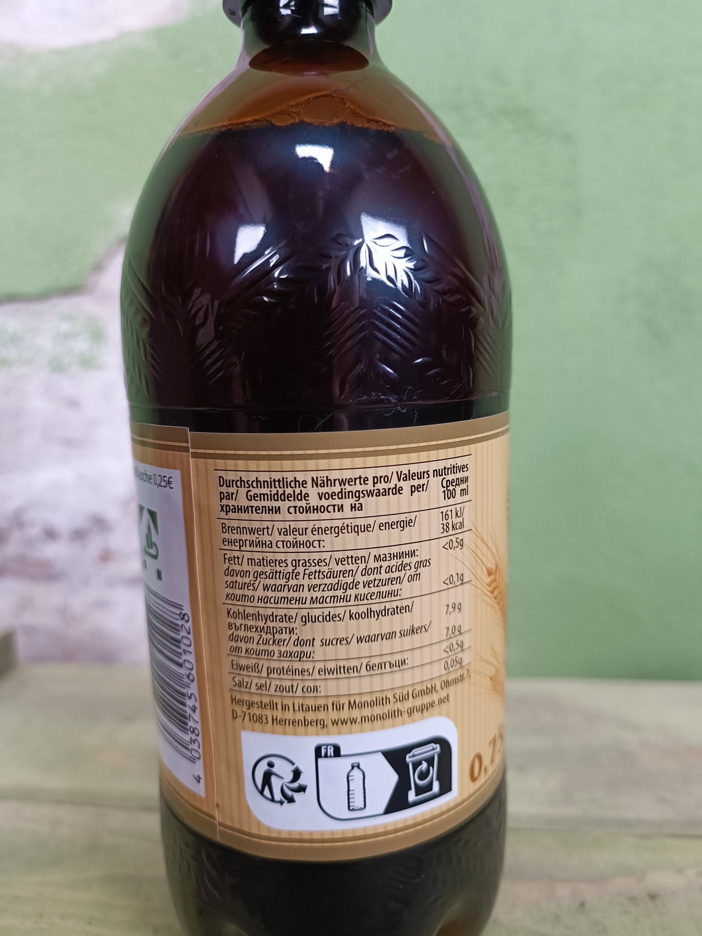 0,75L Russkij Kvass - Russian Kvas ( EU ONLY!)