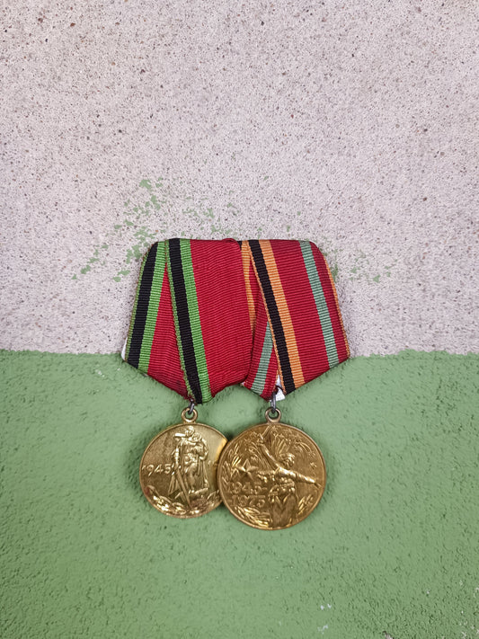 Double Medal Hanger (20 & 30 Years Victory of the Great Patriotic War)