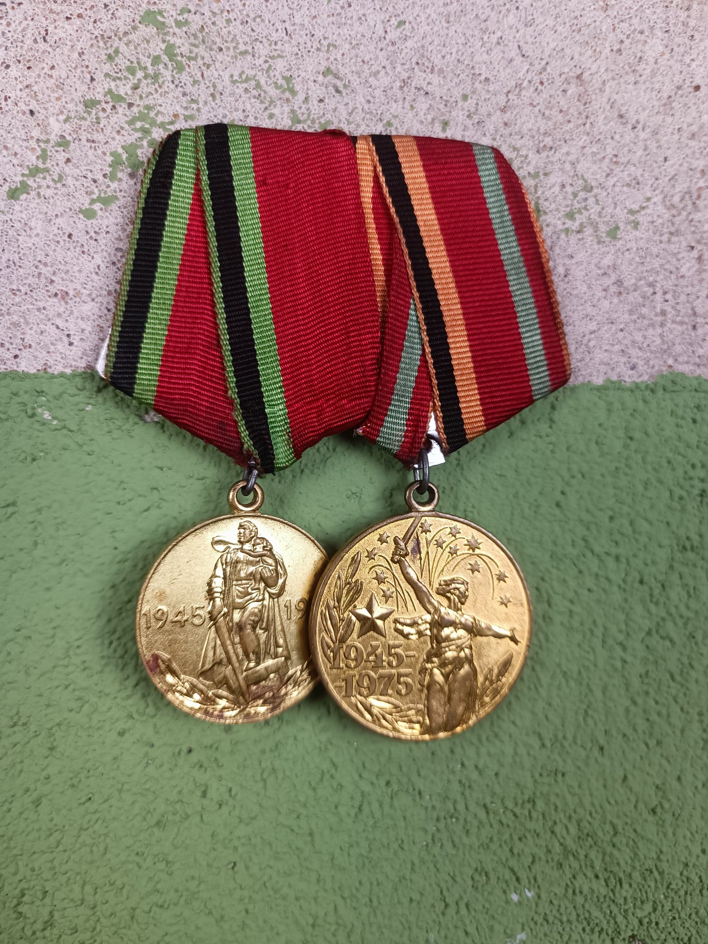 Double Medal Hanger (20 & 30 Years Victory of the Great Patriotic War)