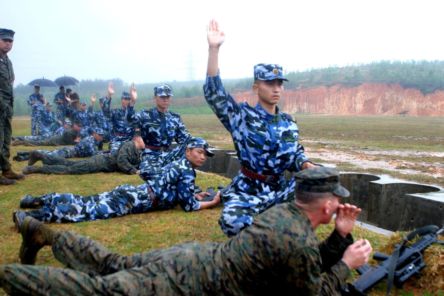 P.L.N Chinese Navy Ocean Marines Uniform (1990)