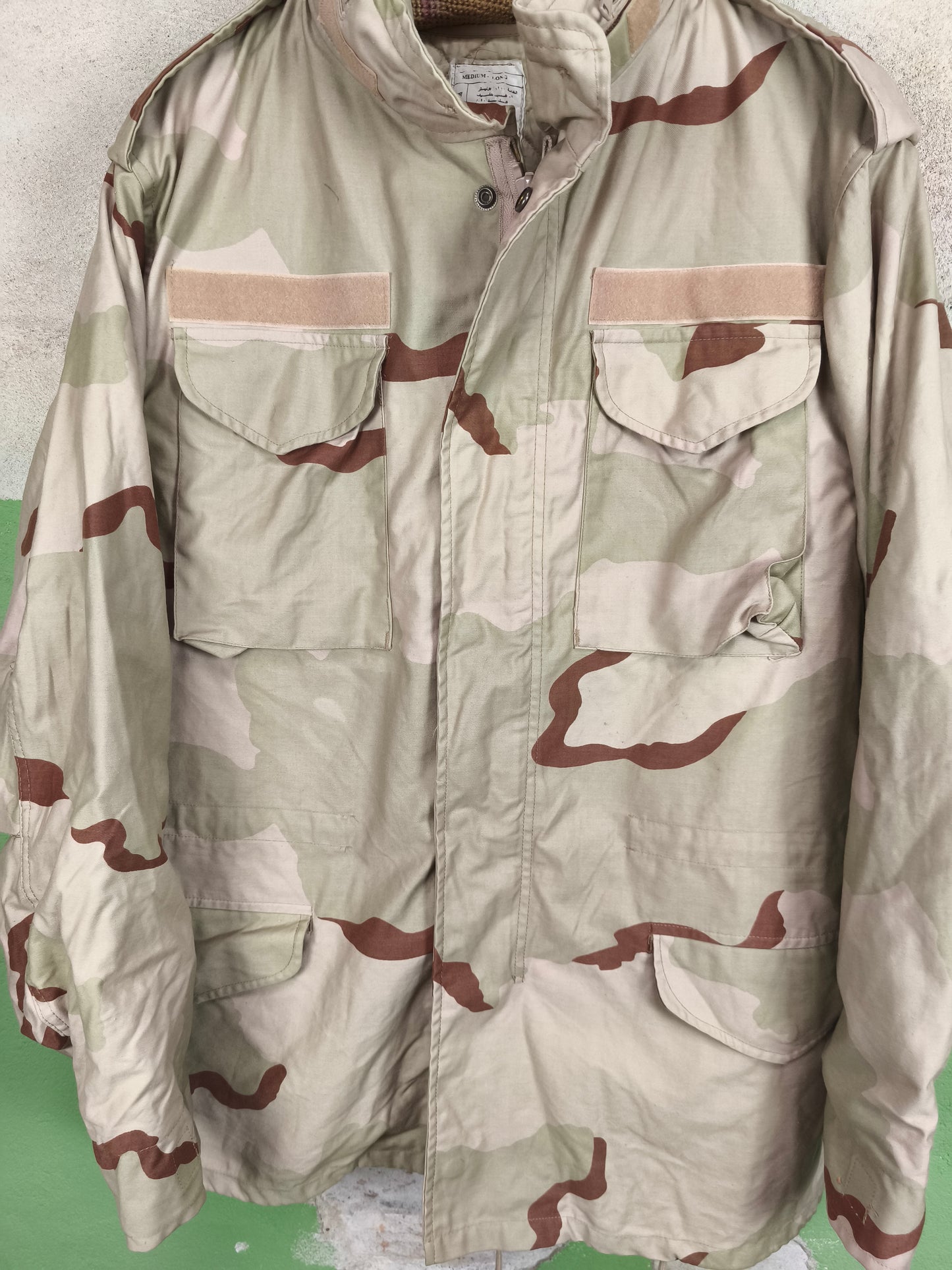 Saudi Arabia tricolor Desert Parka + Liner