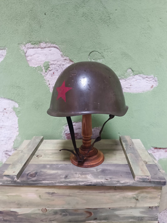 Issued Czechoslovakian VZ-53 /  M53 Helmet Warsaw Pact