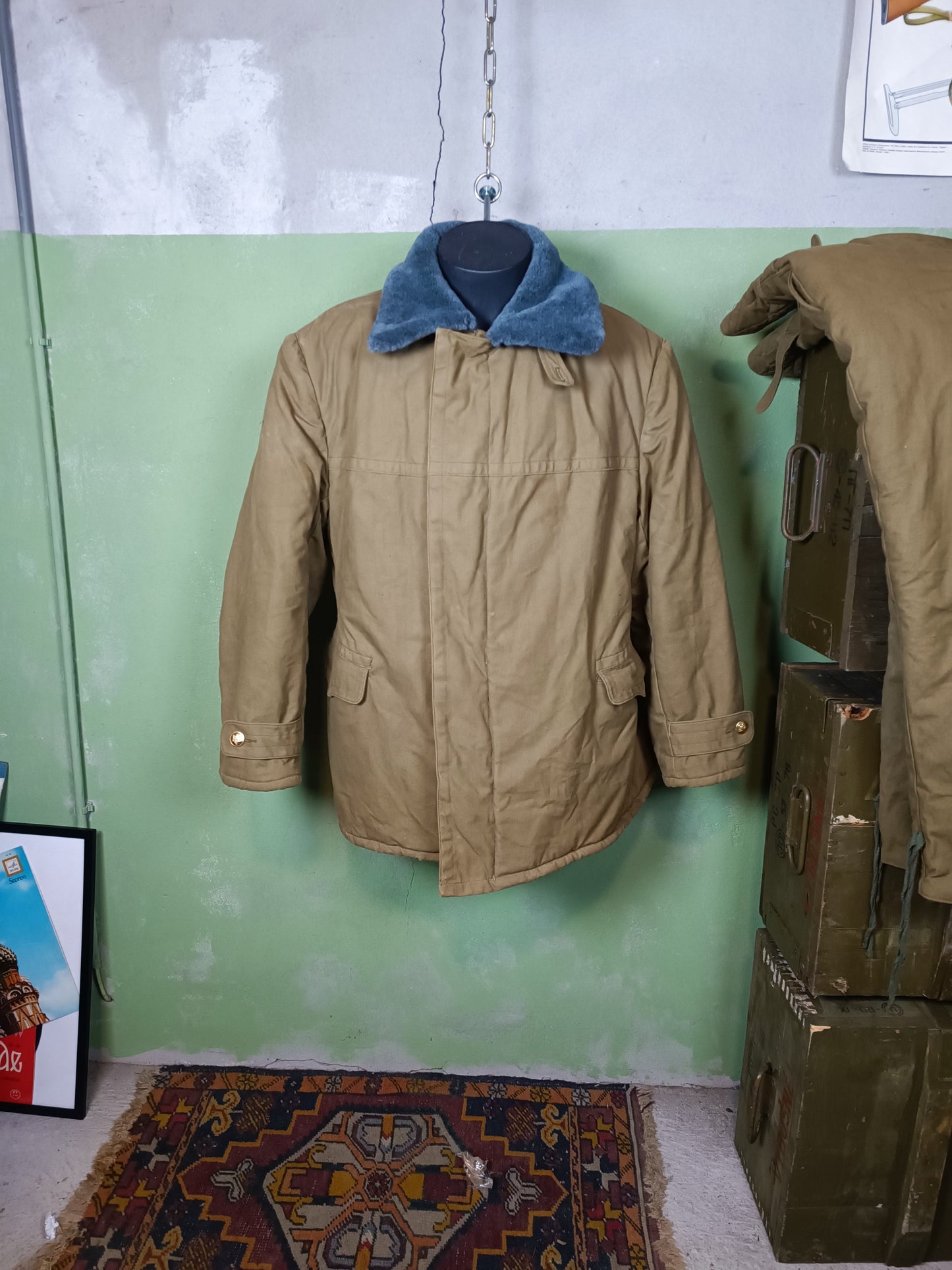 1986 Officer uniform winter Khaki USSR