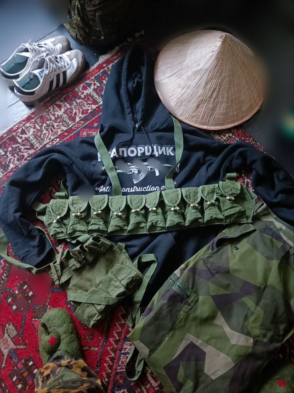 Praporchik Anti- Construction crew Hoodie