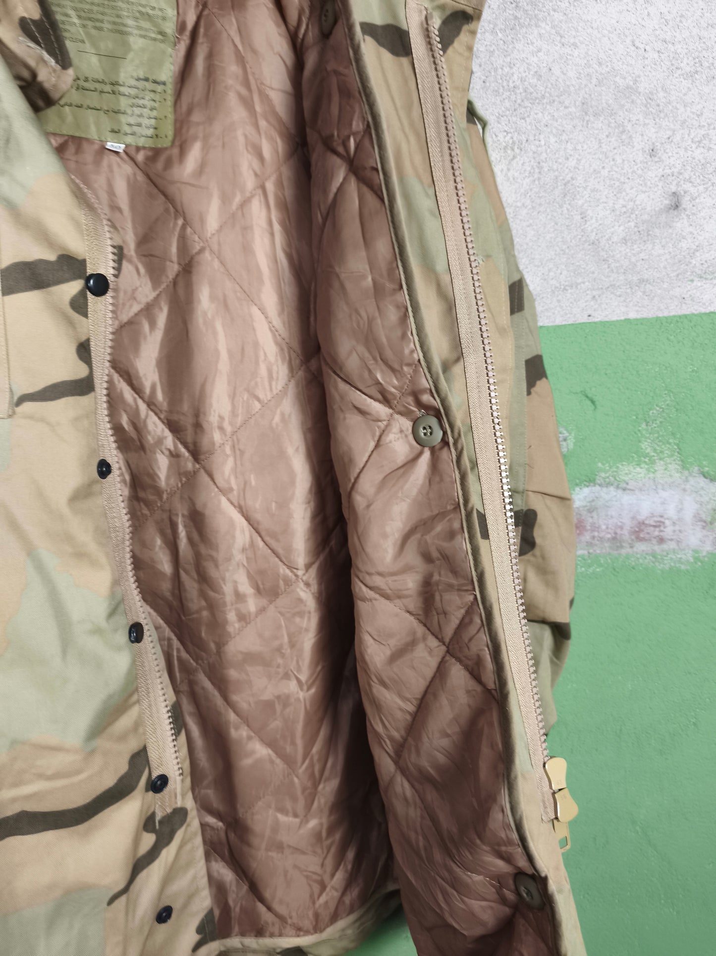 Saudi Arabia DCU tricolor Parka Dark + Liner