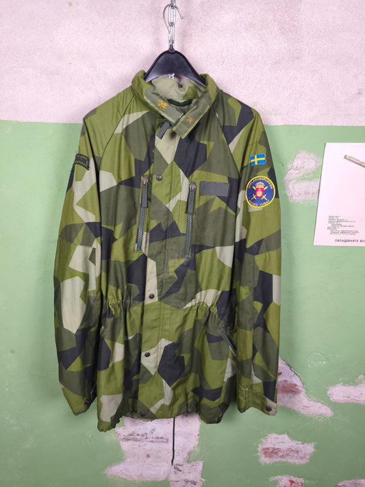 Issued Swedish m90 Parka - Second Lieutant Upplandsgruppen // M- 205cm / 6'7''//