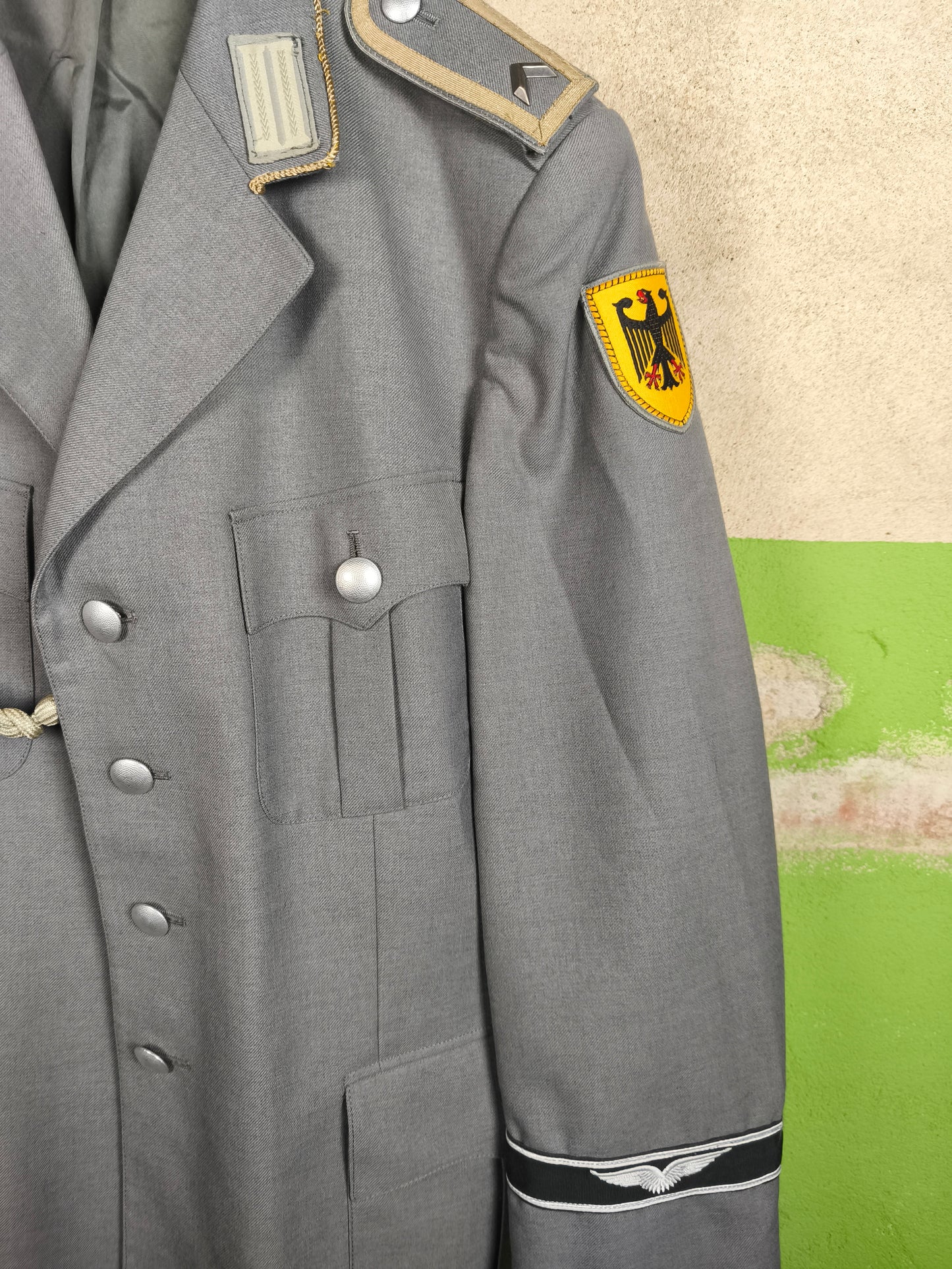 German Bundeswehr Airforce Staff Sergeant Dress Jacket L