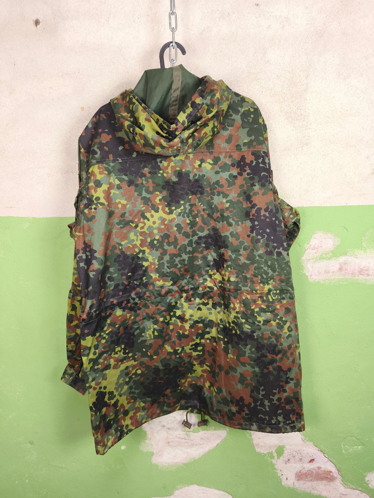 German Bundeswehr Unteroffizier  Flecktarn Parka L