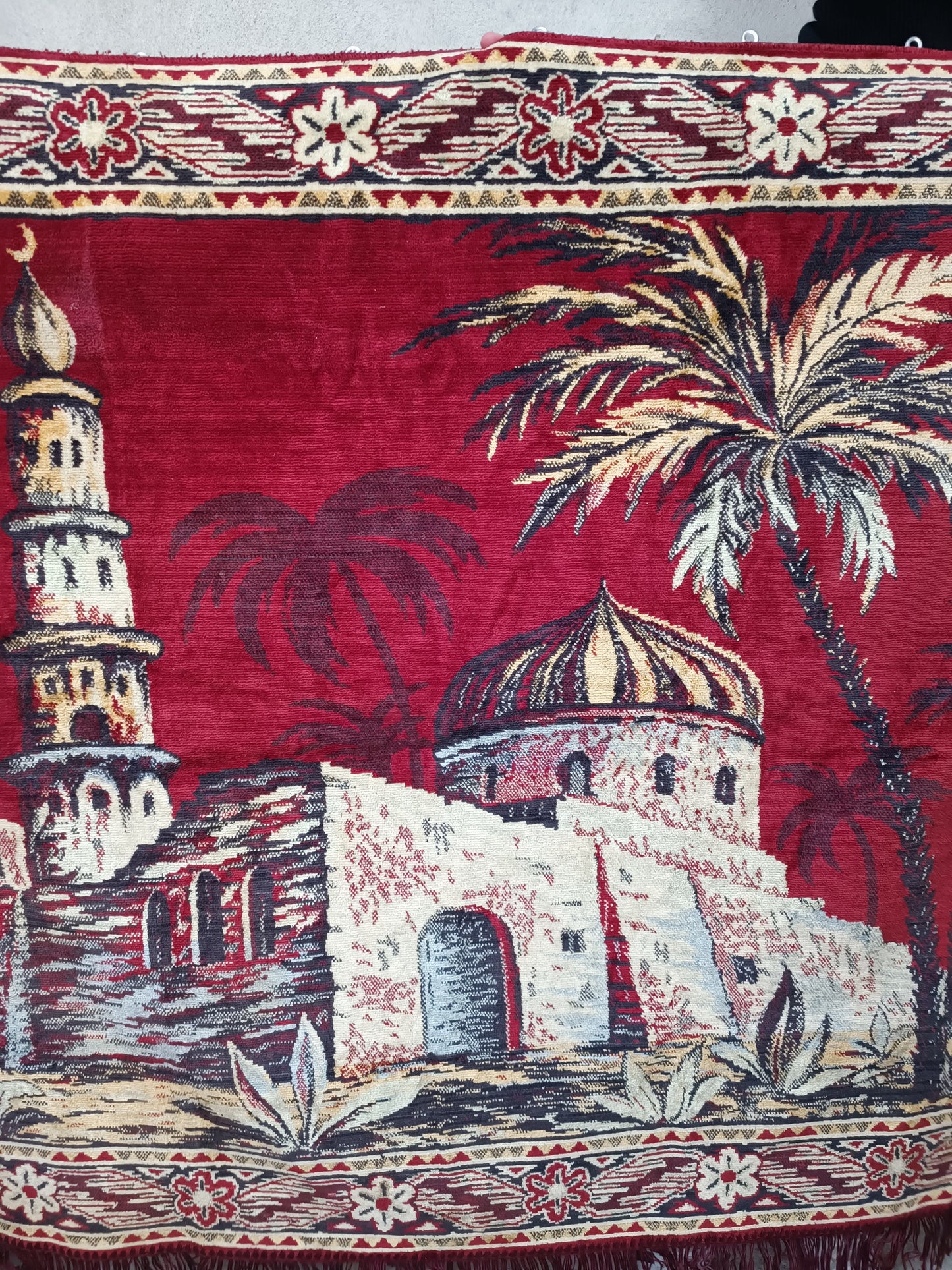 Mosque Soviet Wall Carpet 200x120cm /