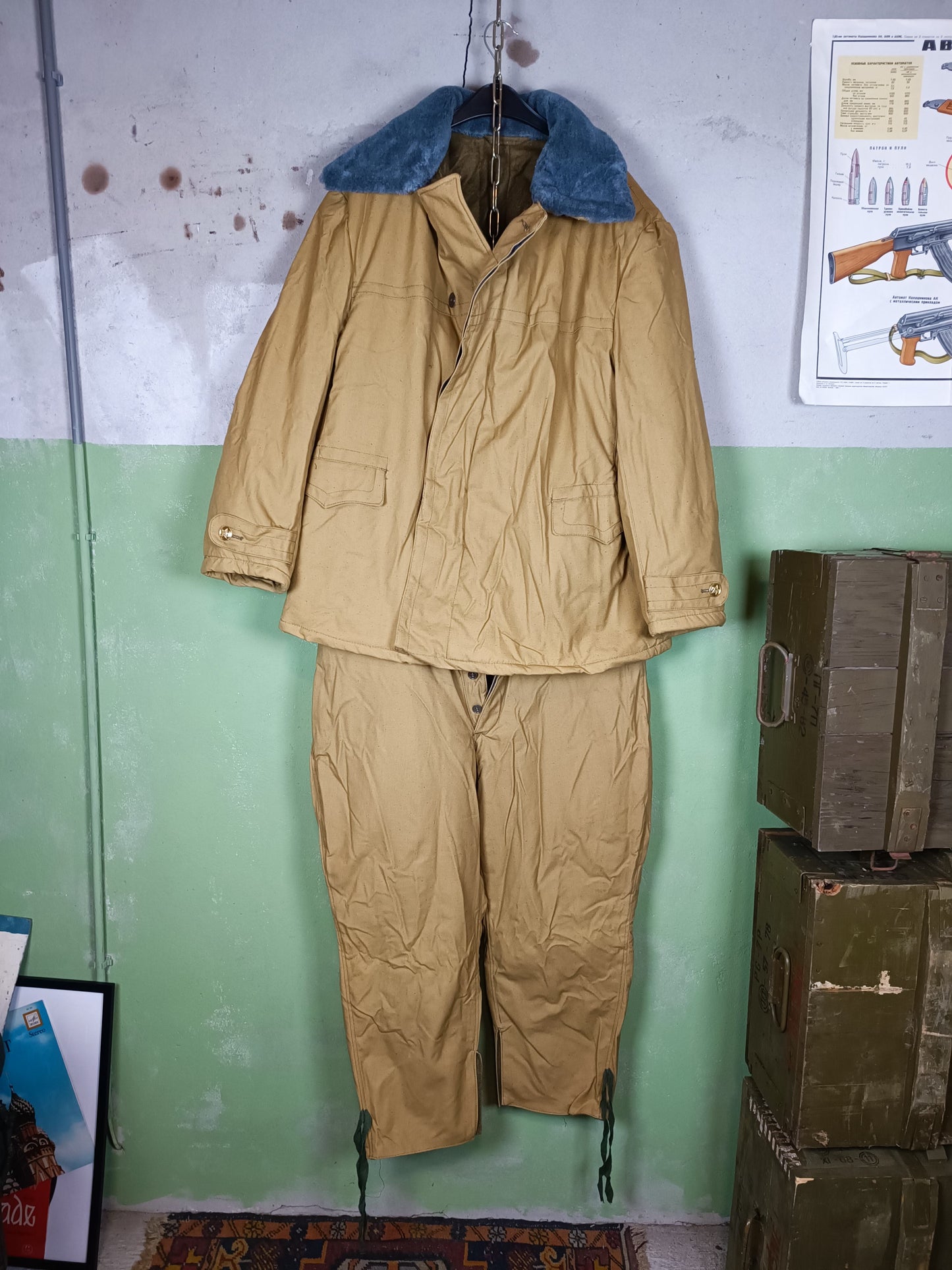 1986 Officer uniform winter Khaki USSR