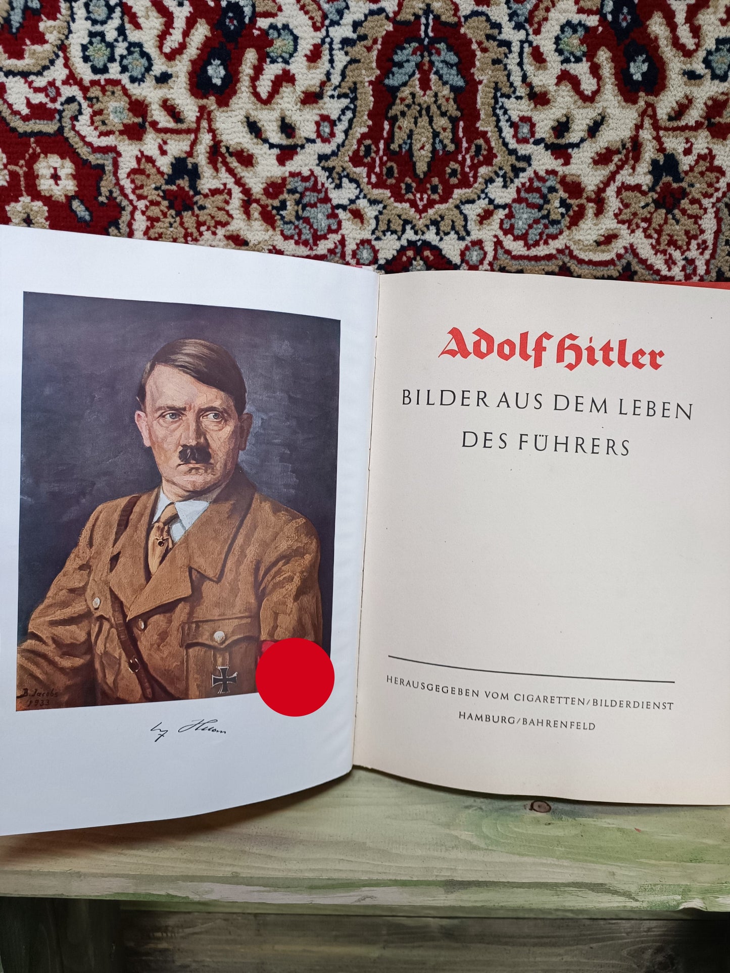 1935 Book Adolf Hitler Pictures from the life of the Führer.