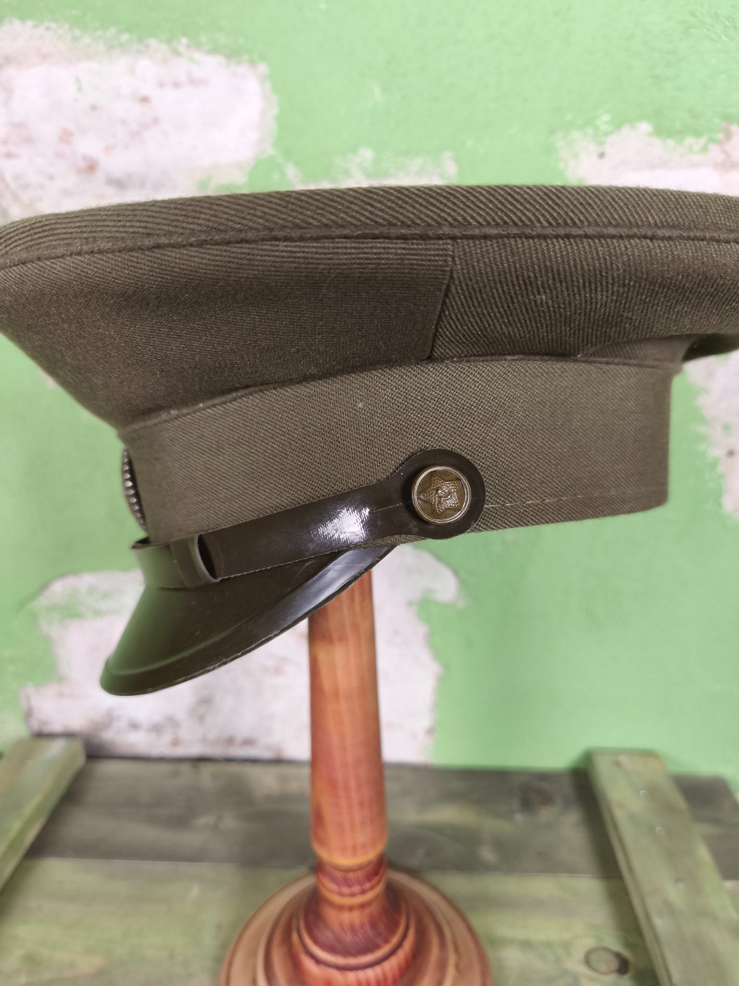 Soviet 1958 Soviet Officers Field Visor Hat -54