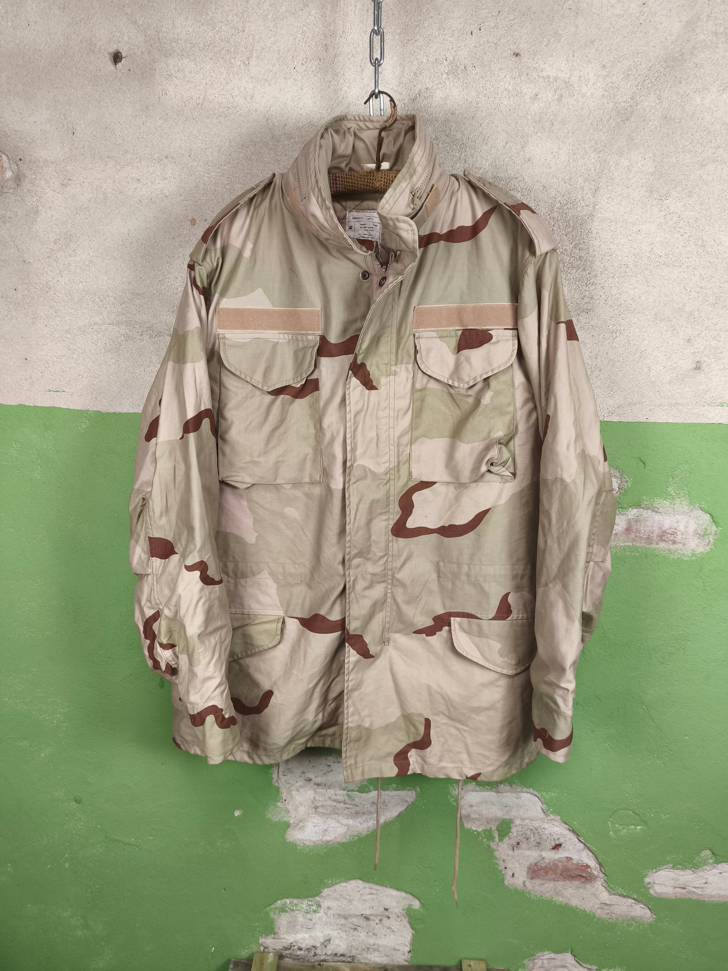 Saudi Arabia tricolor Desert Parka + Liner