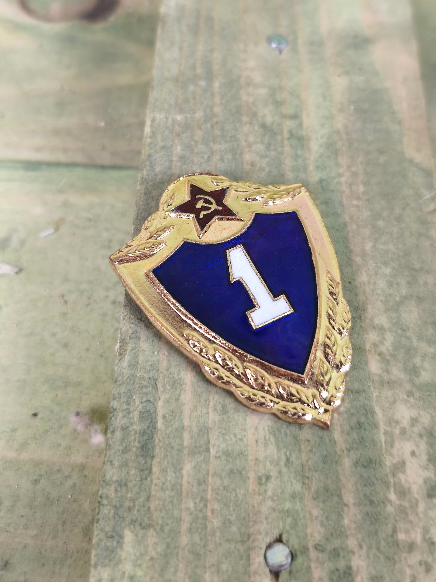 Soviet Chest Badge: Army Specialty Badge 1th Class