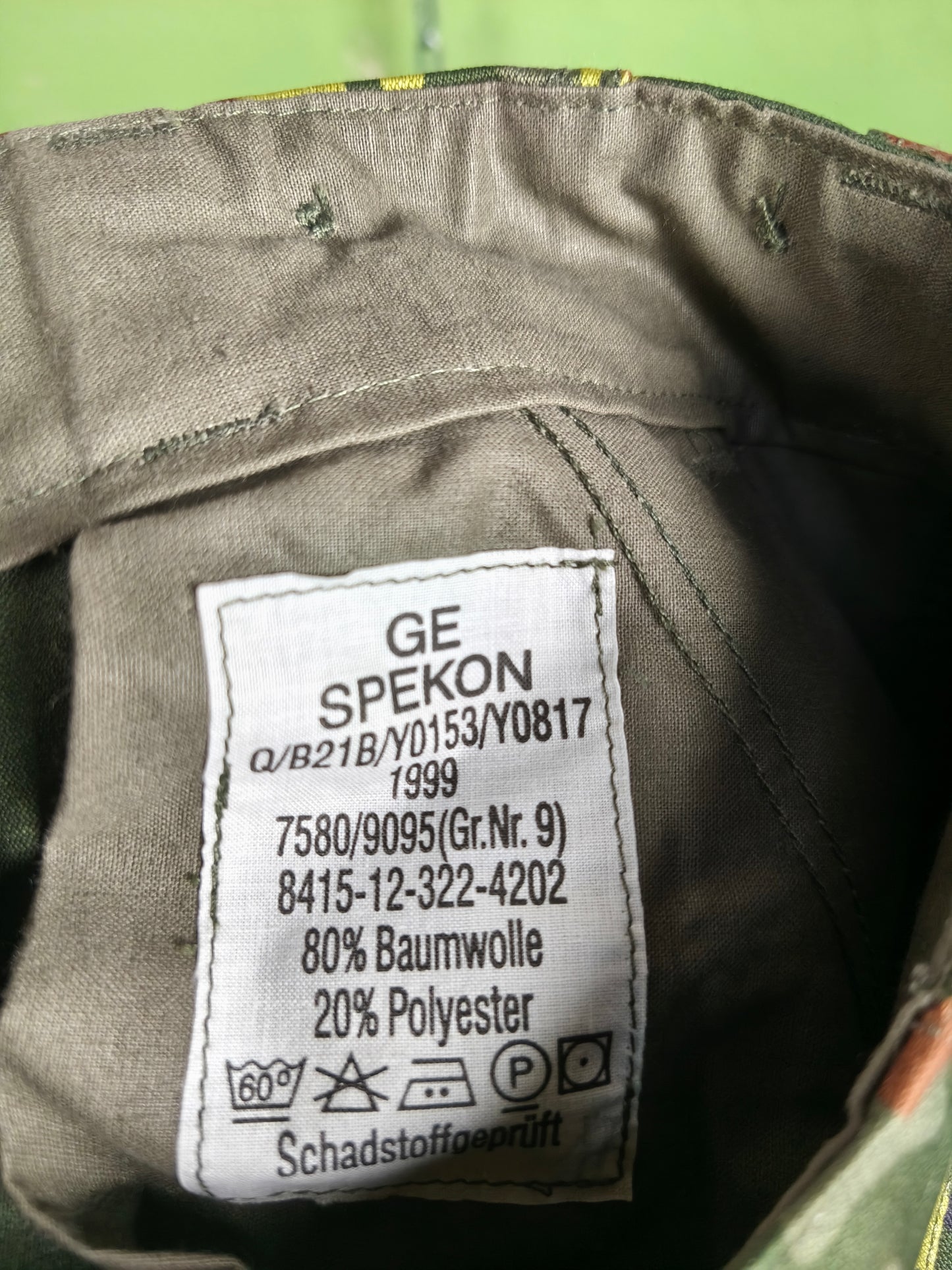 German Bundeswehr Field Pants L Gr.9