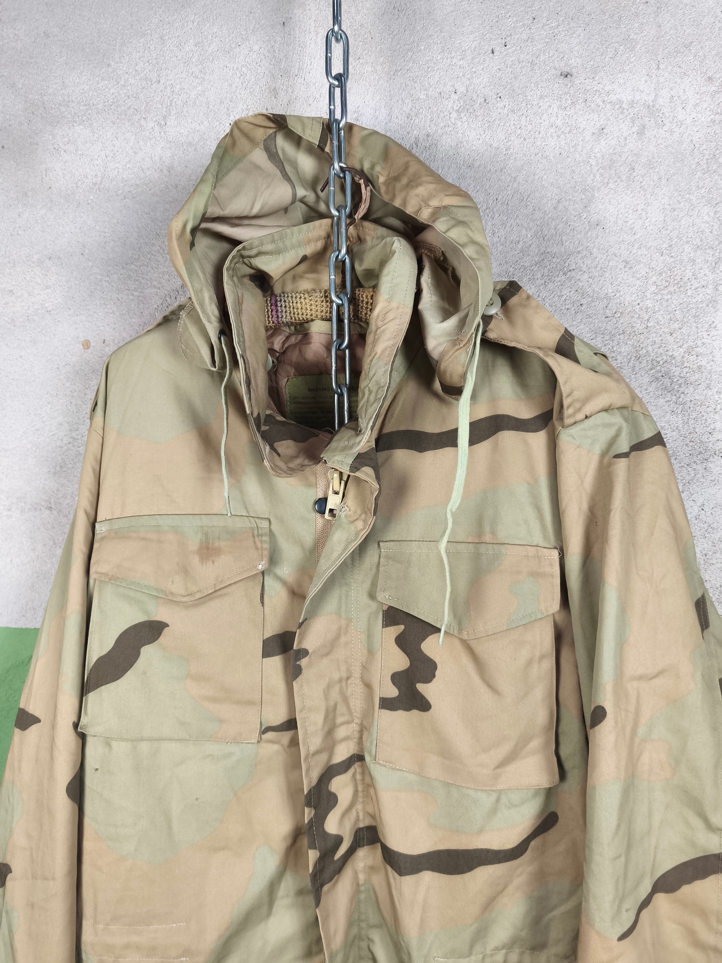 Saudi Arabia DCU tricolor Parka Dark + Liner