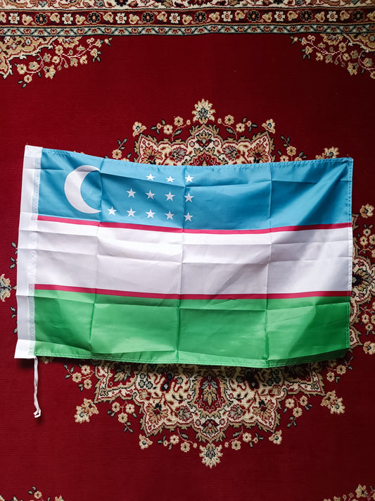 Uzbekistan Republic Flag 60x90cm