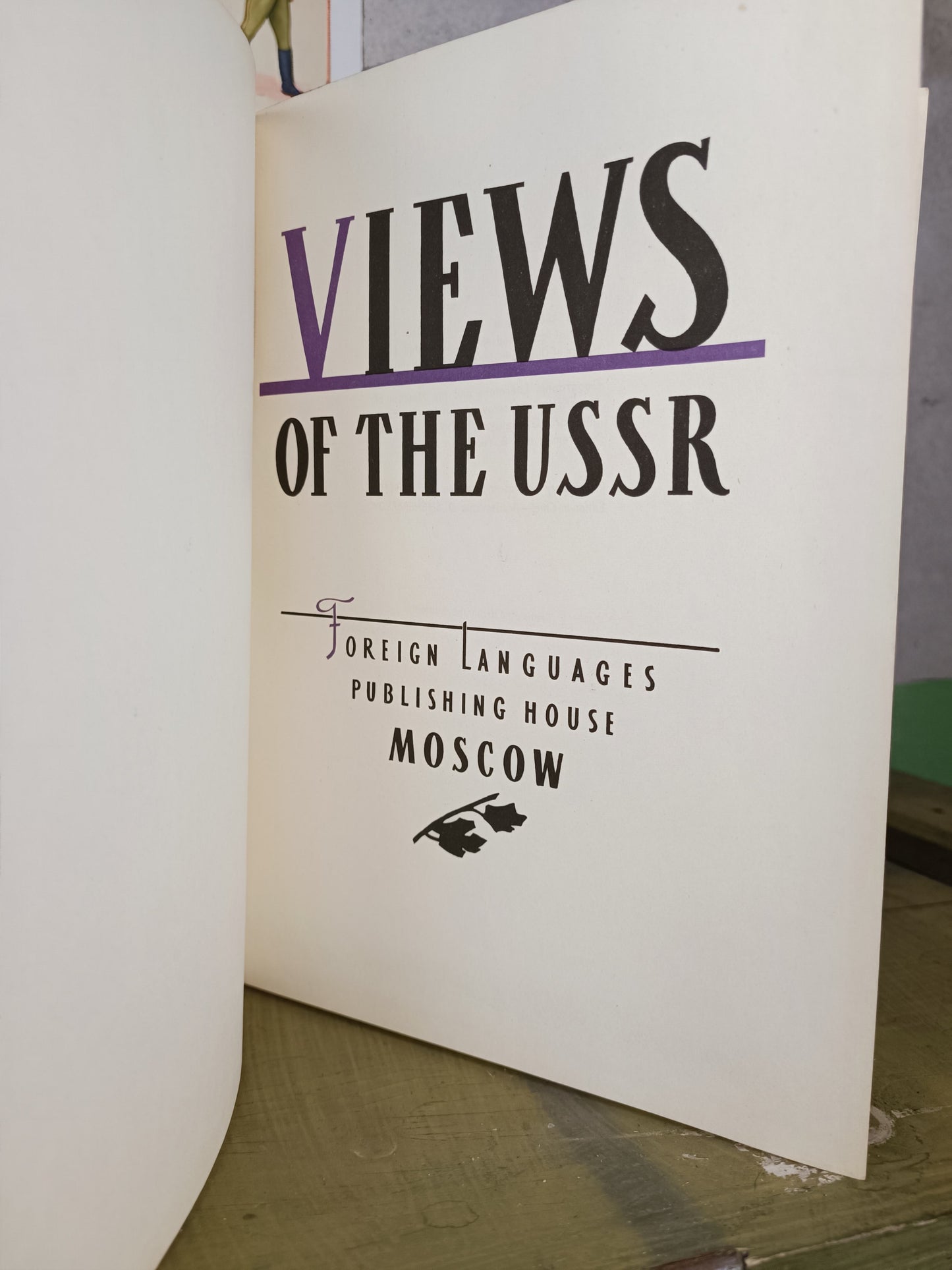 1955 Book "Views of the USSR" Eng.