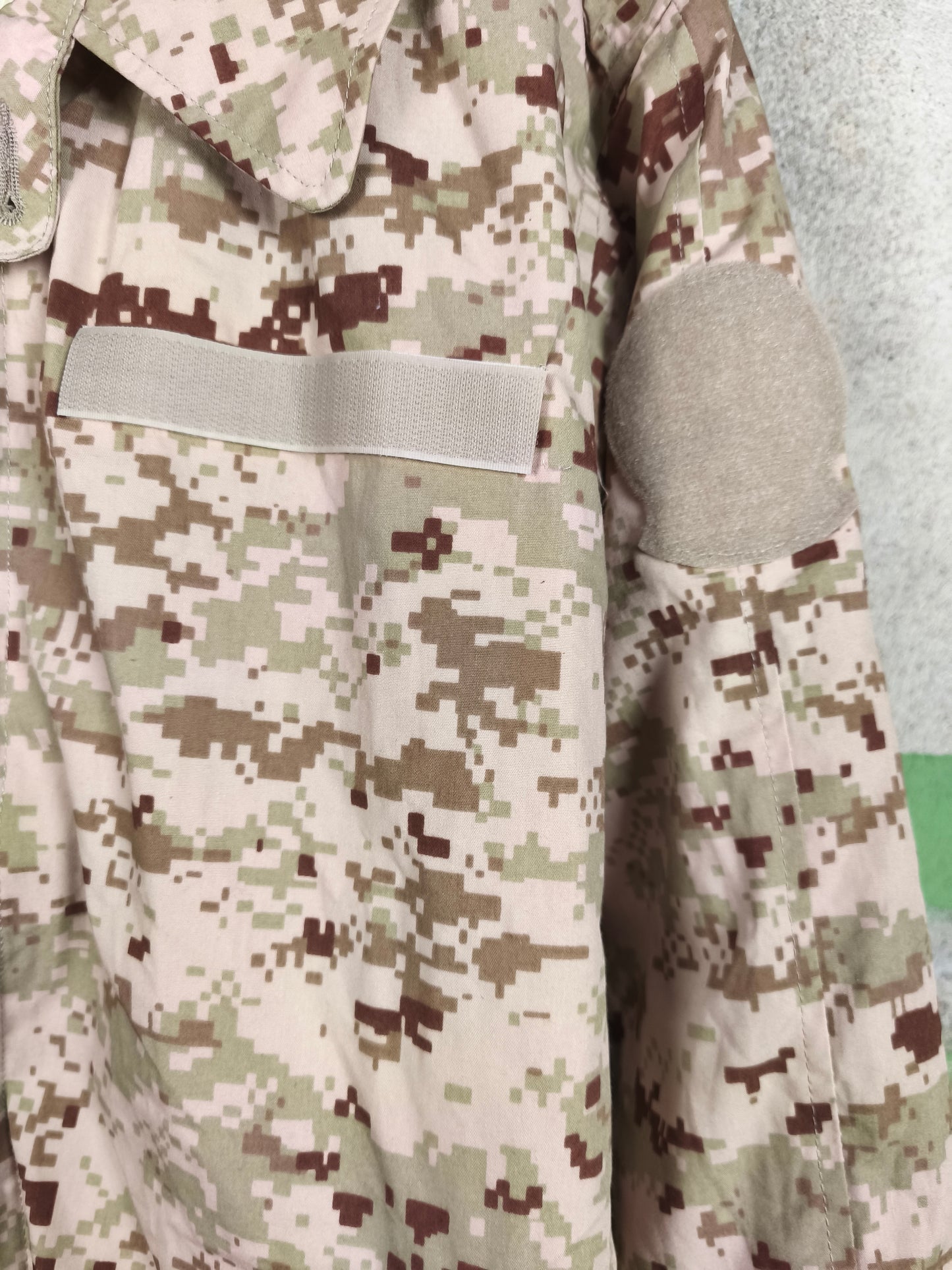 Saudi Arabia Digital (SANG) National Guards Long Parka + Faux Fur Liner