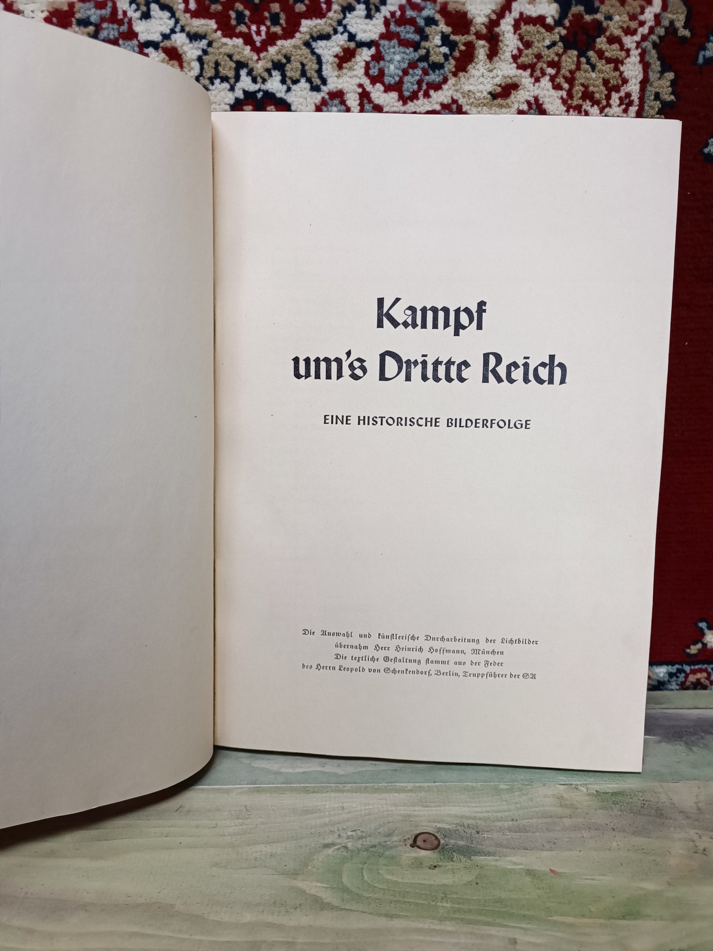 1933 Book "Battle for the 3th Reich" (GER)