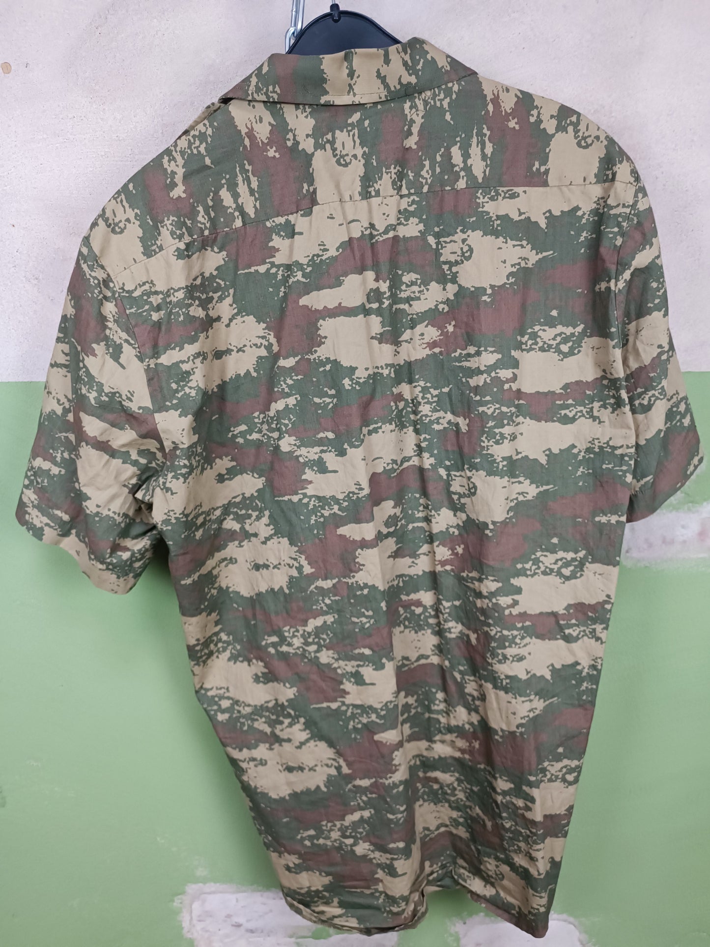 Issued 2006 Turkish Digital Camouflage Short Sleeve Shirt L